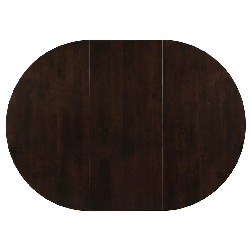 Gabriel 7-piece Extension Leaf Dining Table Set Cappuccino by Unique Piece Furniture