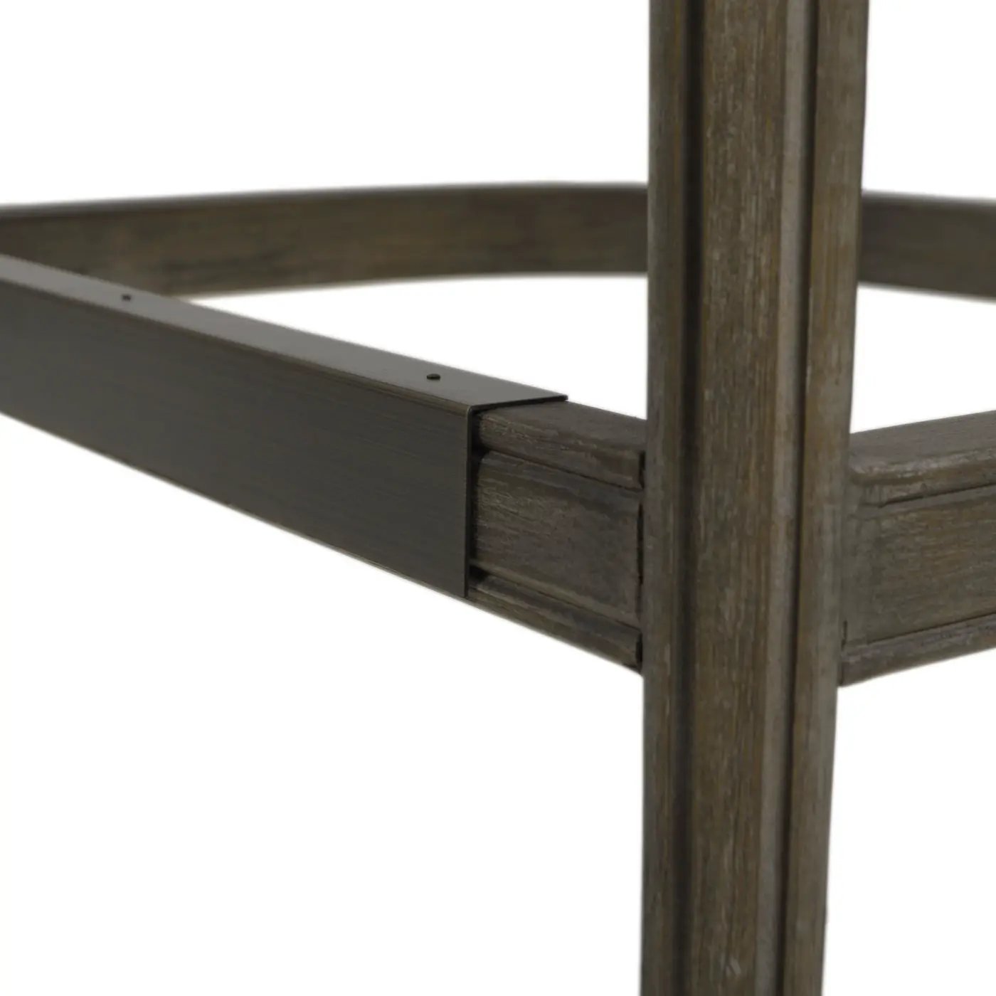 Paris - Farmhouse Counter Height Bar Stool With Backrest by Unique Piece Furniture