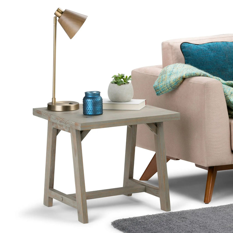 Sawhorse - Handcrafted End Table by Unique Piece Furniture