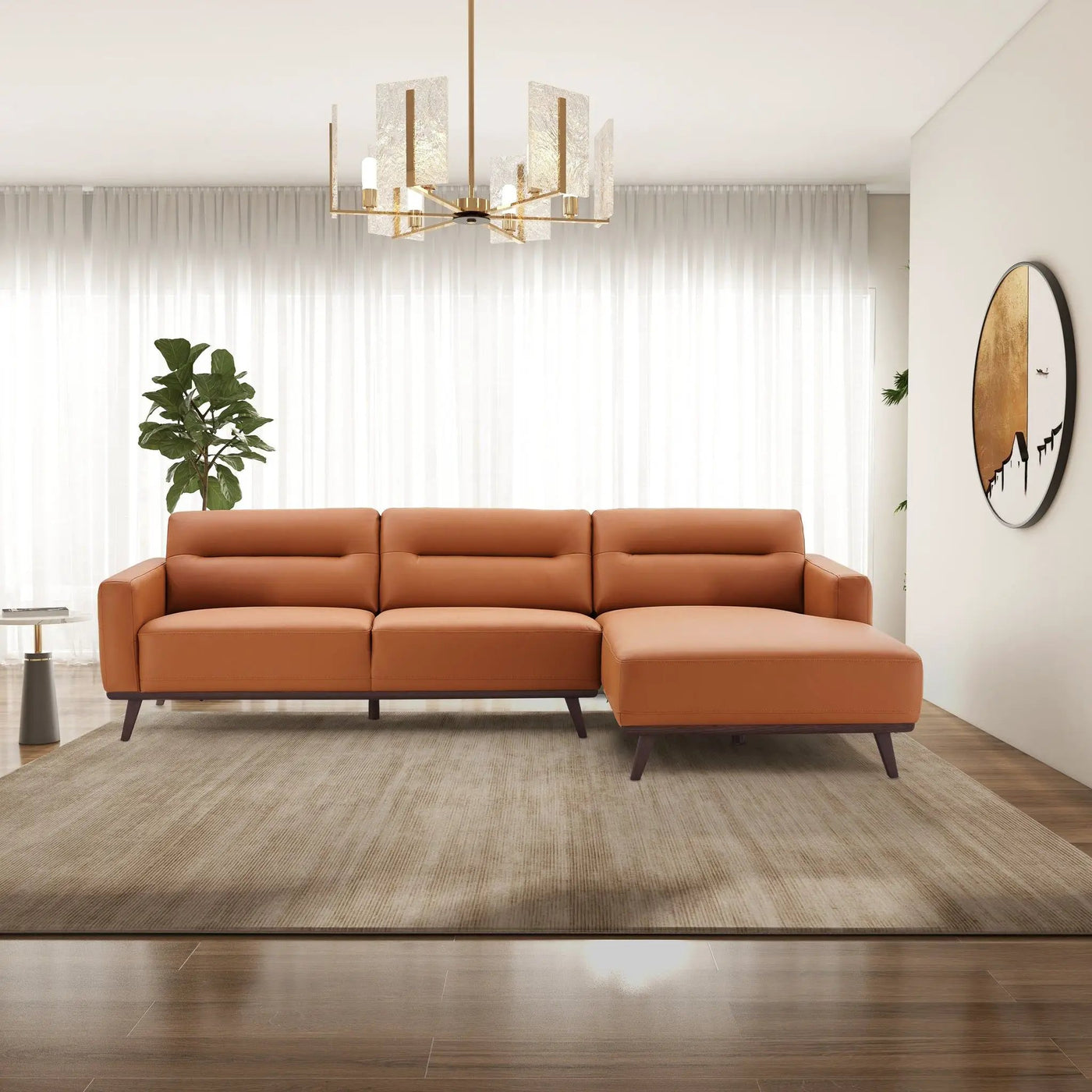 Ella - L-Shaped Sectional Couch by Unique Piece Furniture