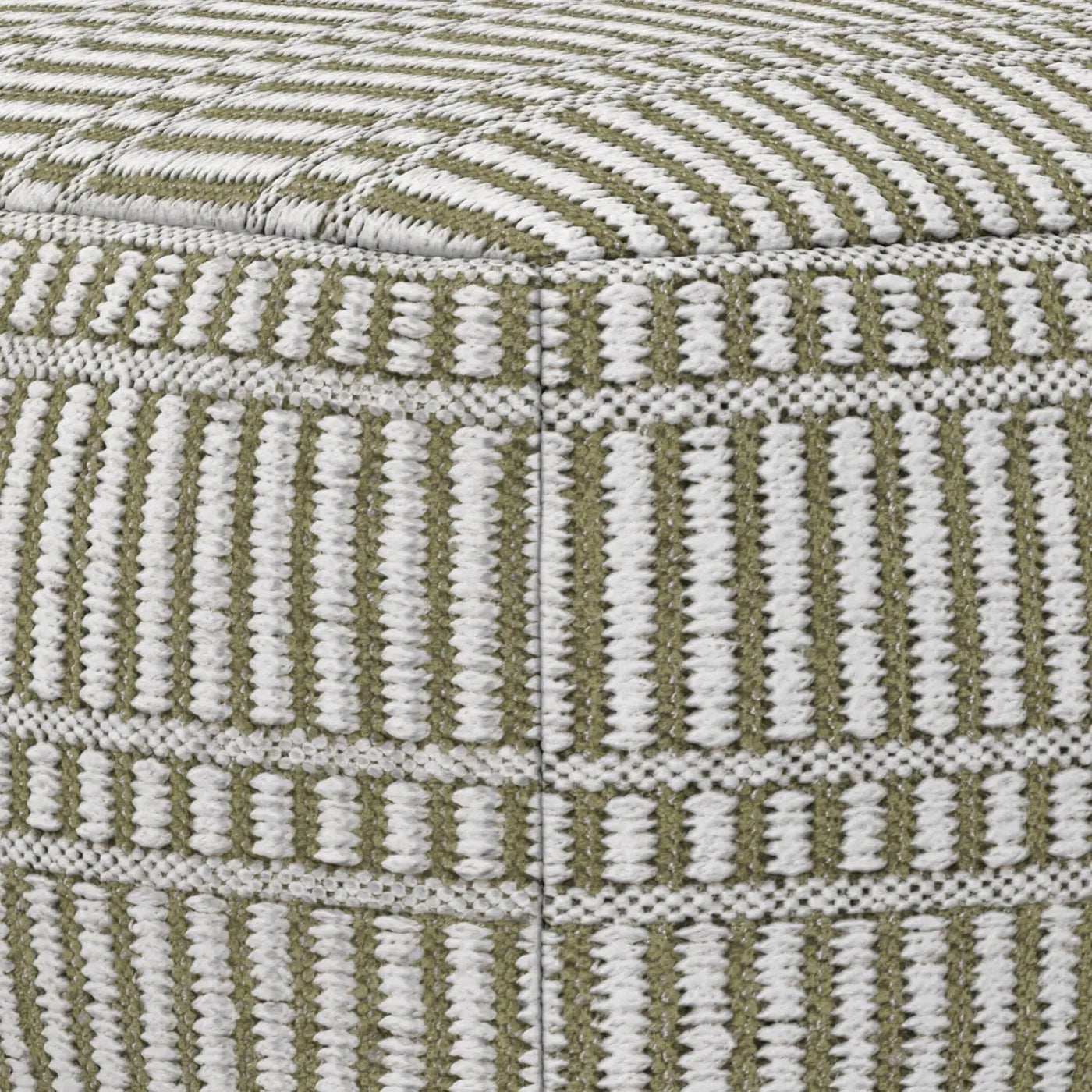 Safford - Square Outdoor / Indoor Pouf by Unique Piece Furniture