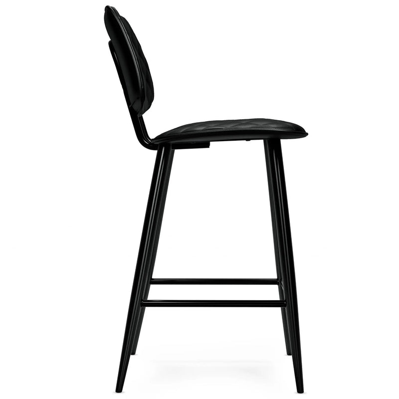 Raya - Upholstered Counter Height Stool (Set of 2) by HouseOfZazla