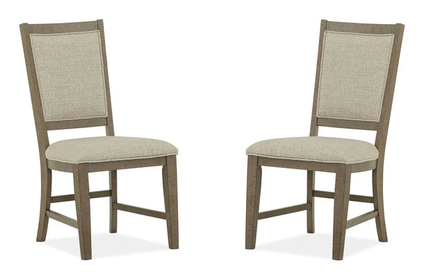 Paxton Place - Step Upholstered Side Chair (Set of 2) - Dovetail Gray