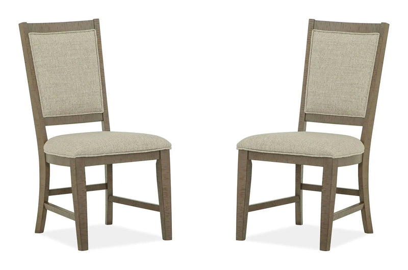 Paxton Place - Step Upholstered Side Chair (Set of 2) - Dovetail Gray by Unique Piece Furniture