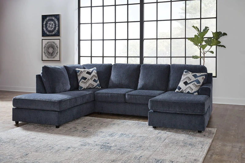 Albar Place - Sectional With Ottoman by Unique Piece Furniture