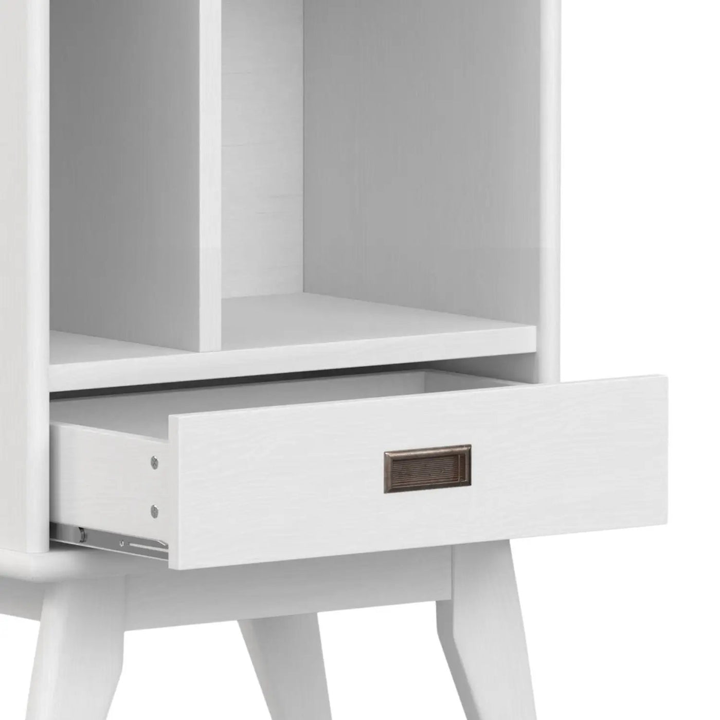 Draper - Mid Century Wide Bookcase And Storage Unit by HouseOfZazla
