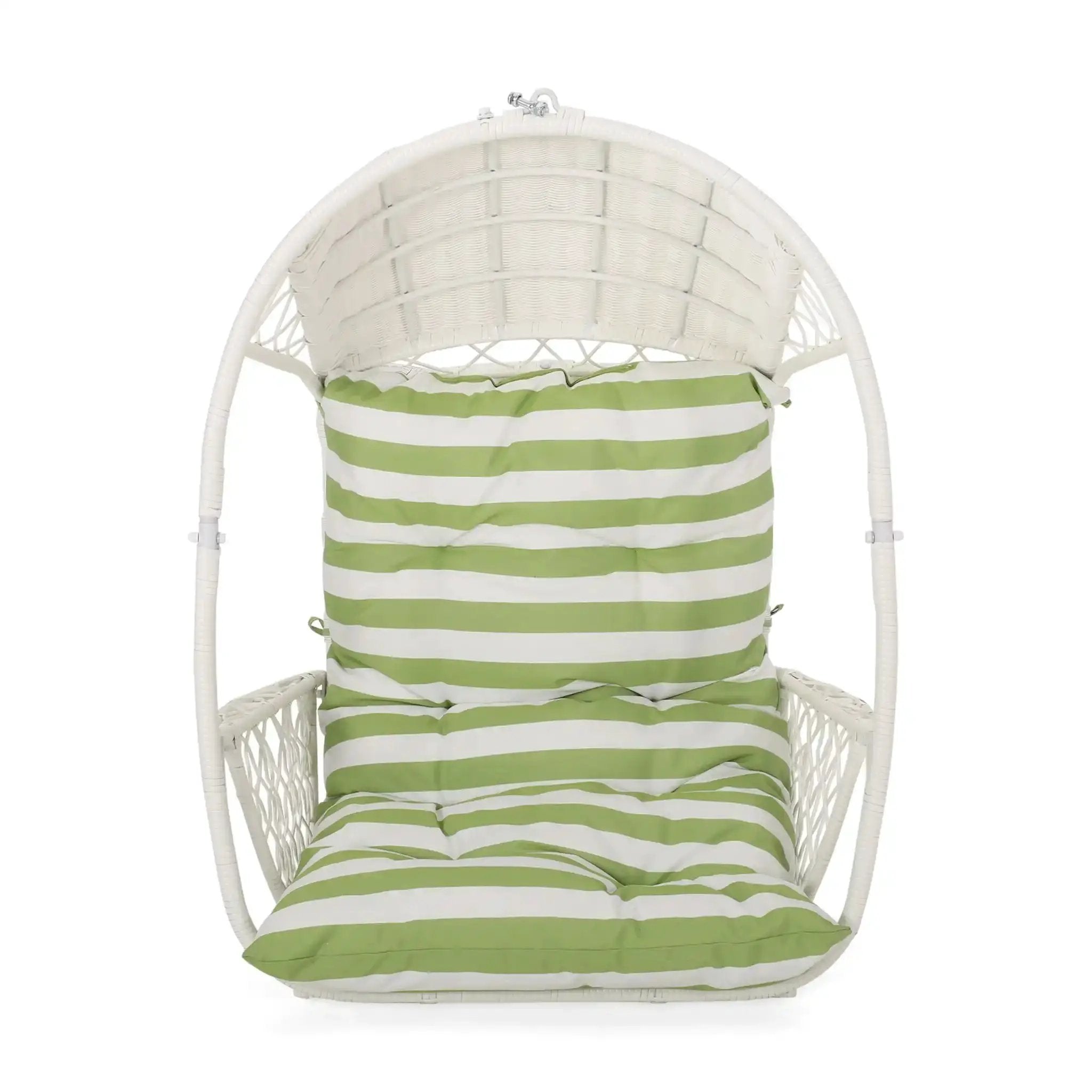Malia Wicker Hanging Chair With Cushion by HouseOfZazla