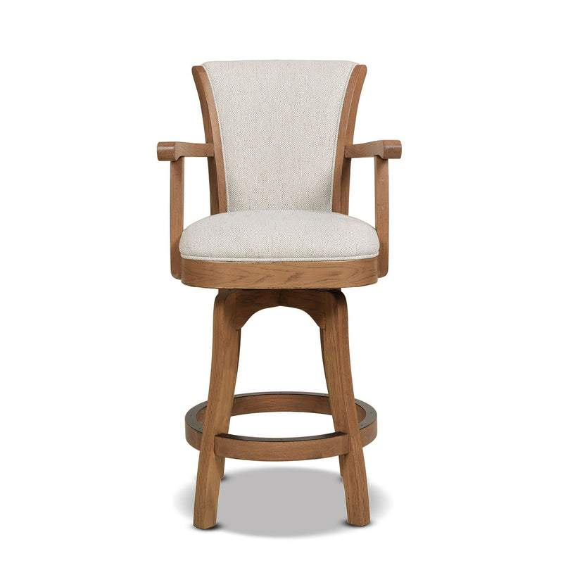 Williams - Swivel Counter Height Bar Stool by HouseOfZazla