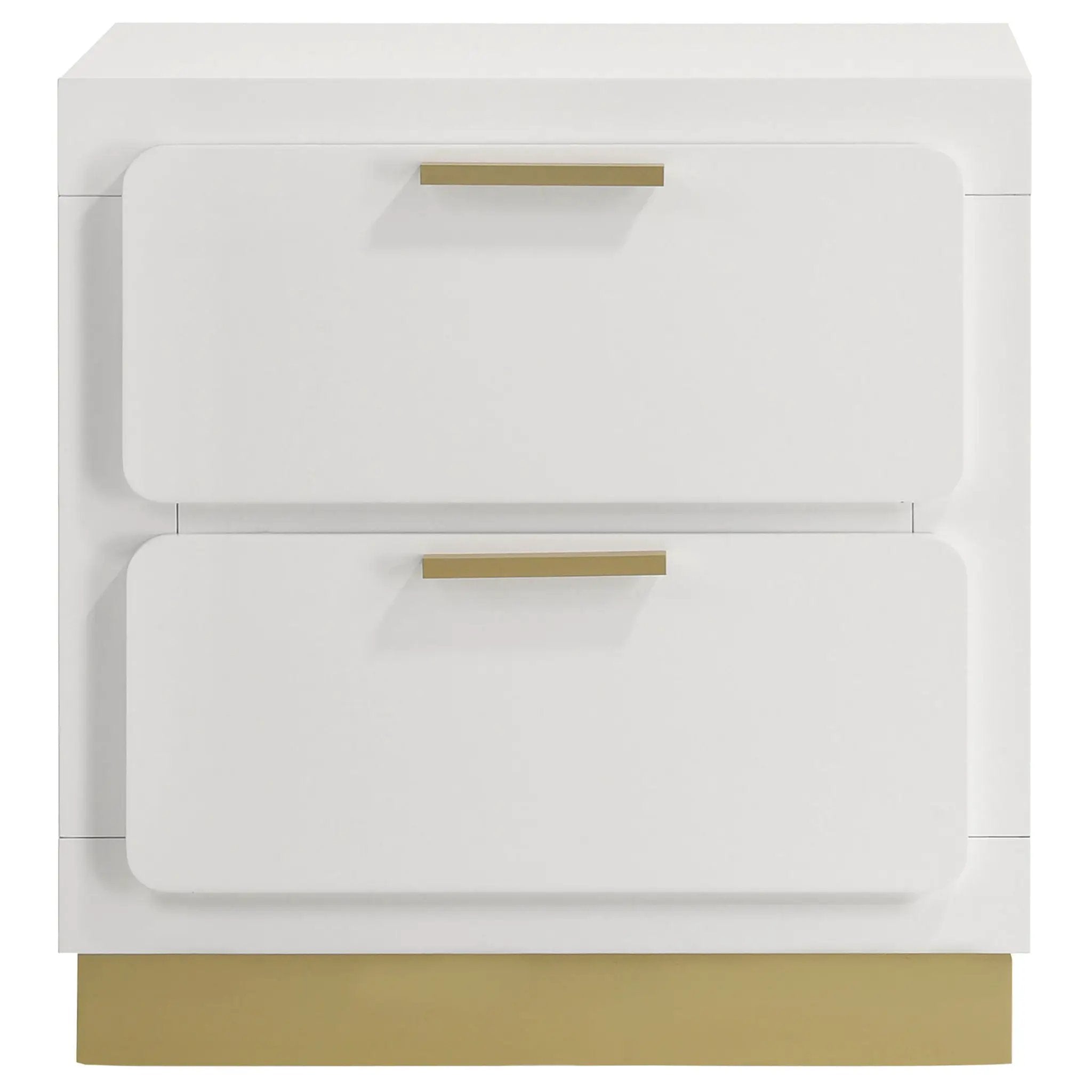 Caraway 2-drawer Nightstand White by Unique Piece Furniture