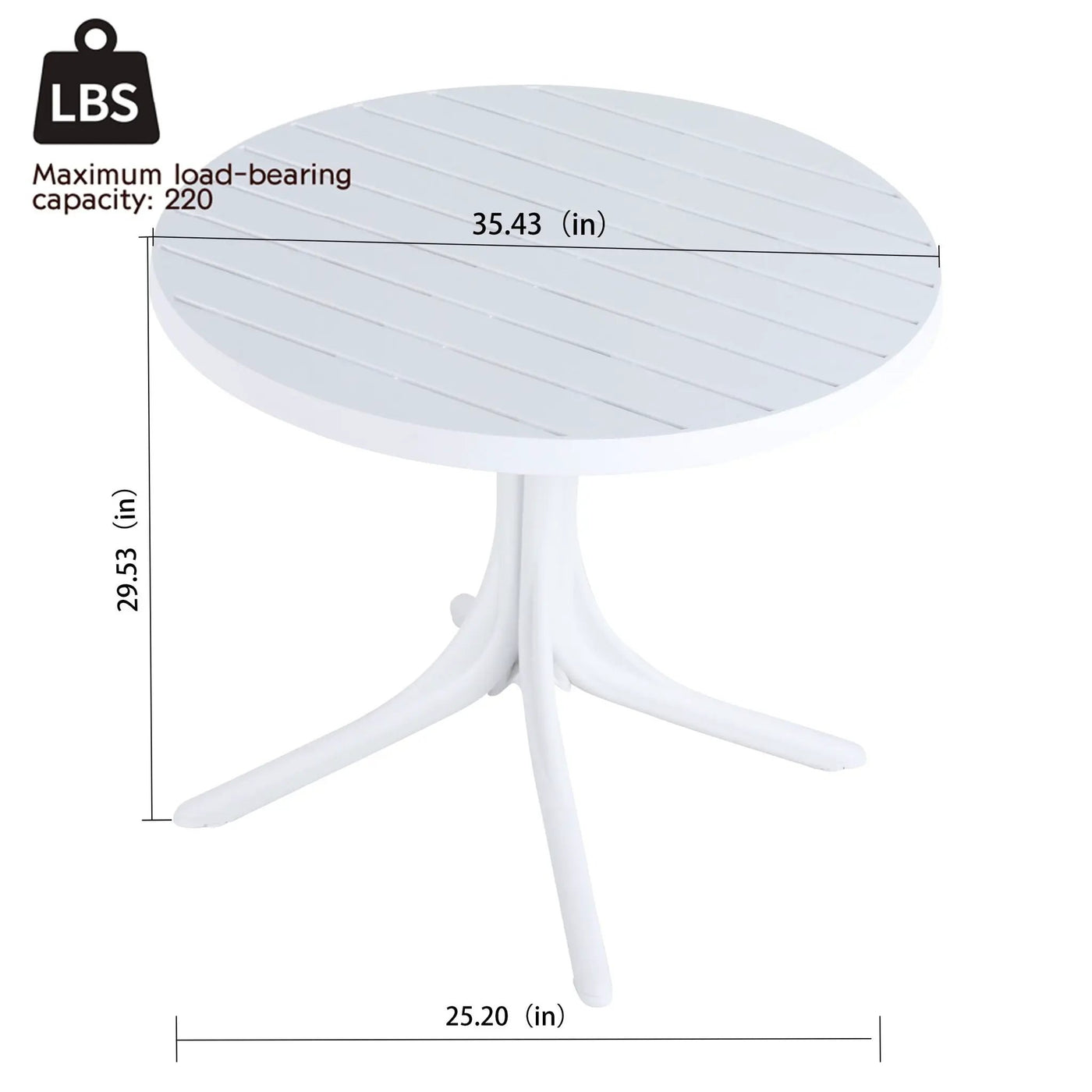 4 Piece Set Of Single Chairs, Traditional Elements With Round Table by HouseOfZazla