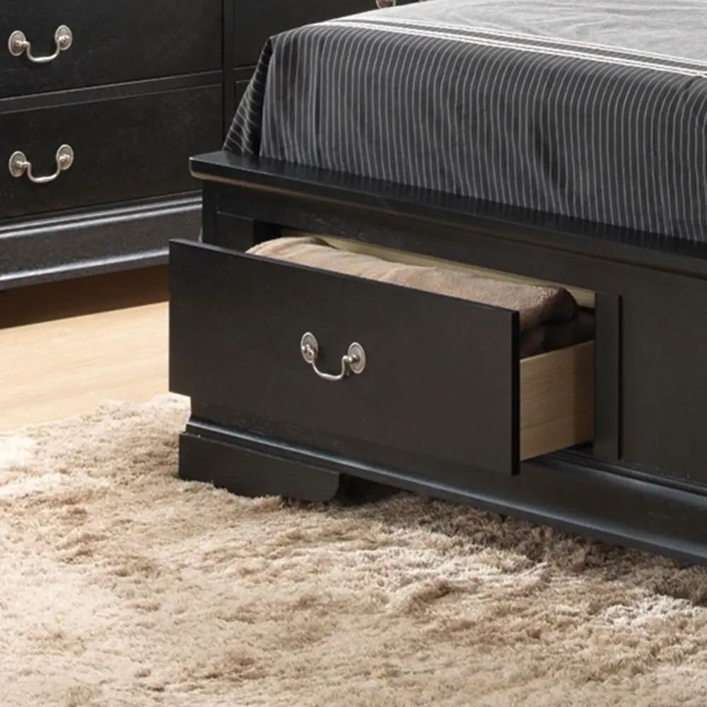 Upholstered Panel Sleigh Bed Design by Unique Piece Furniture