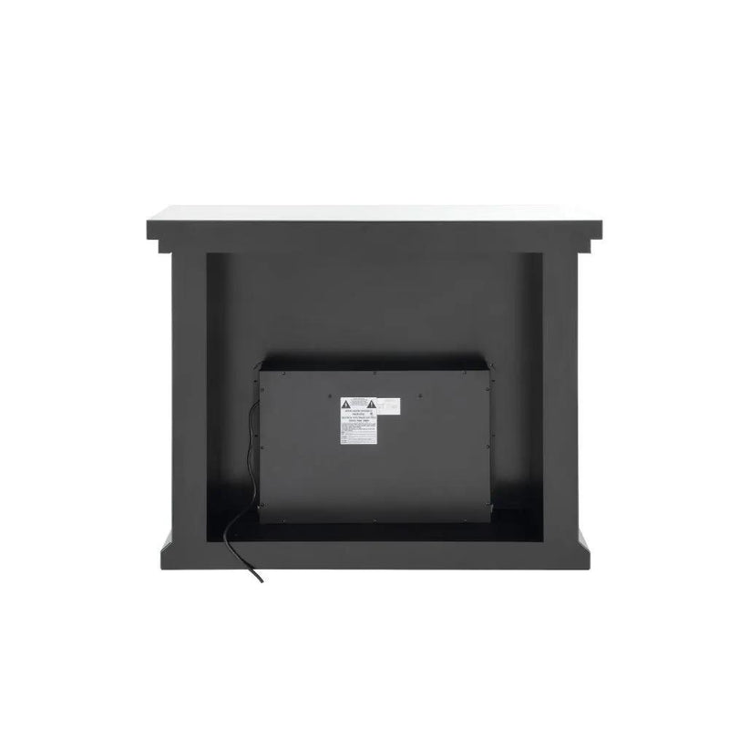 Nysa - 40" Fireplace - Mirrored & Faux Crystals by Unique Piece Furniture