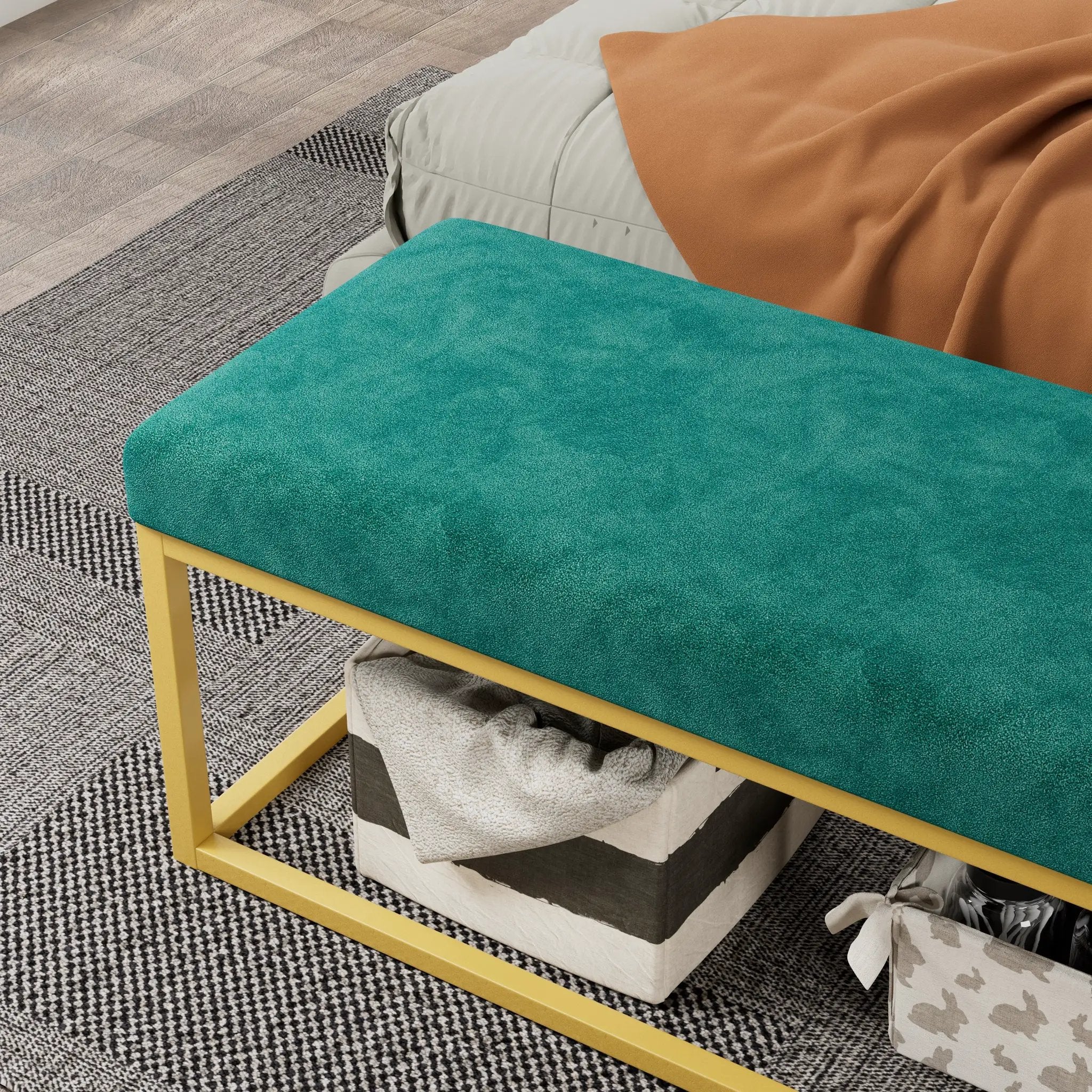 Storage Bench for Entryway by HouseOfZazla