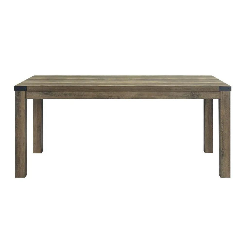 Abiram - Dining Table - Rustic Oak by Unique Piece Furniture