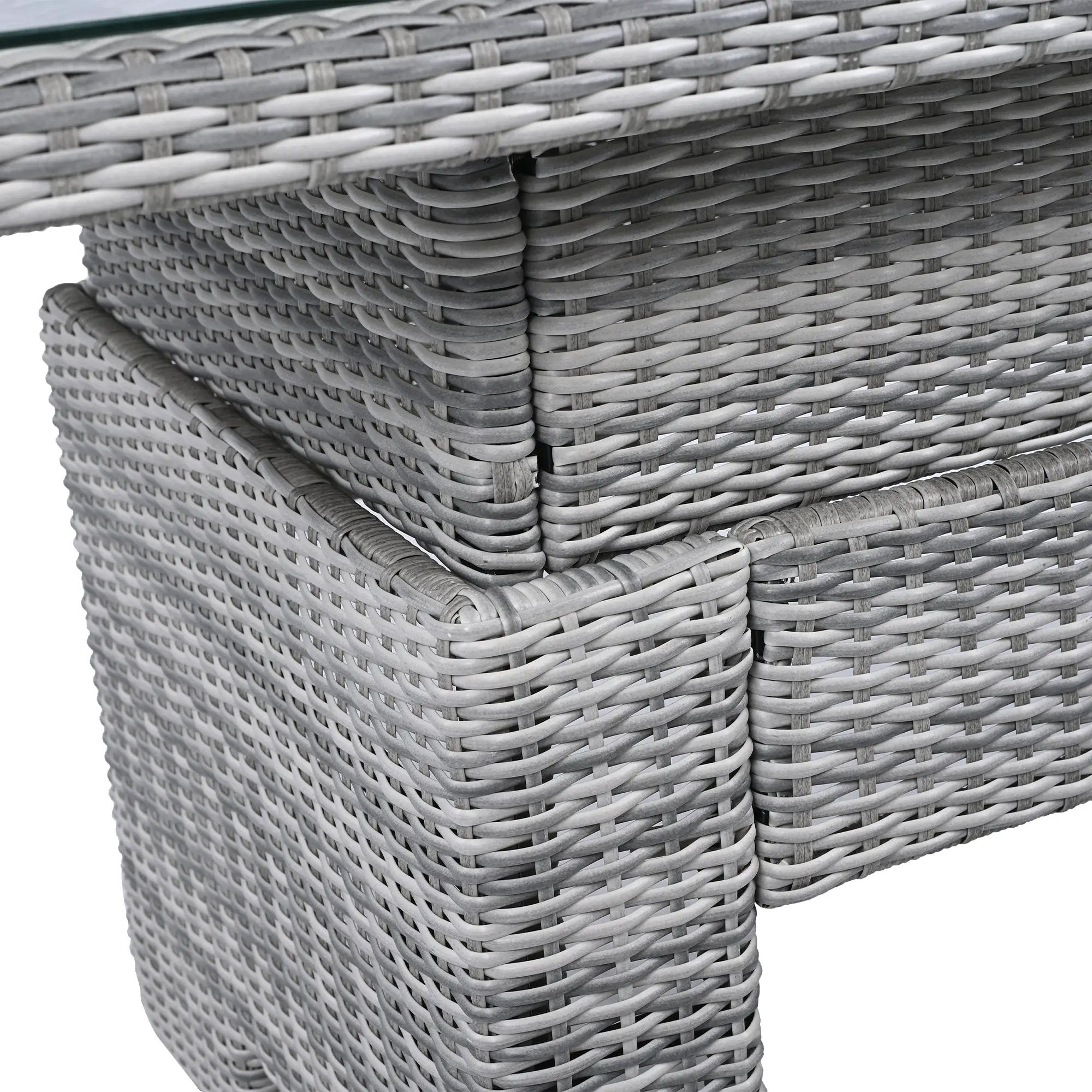 Outdoor Furniture Set Patio Rattan with Recliners and Tables by HouseOfZazla