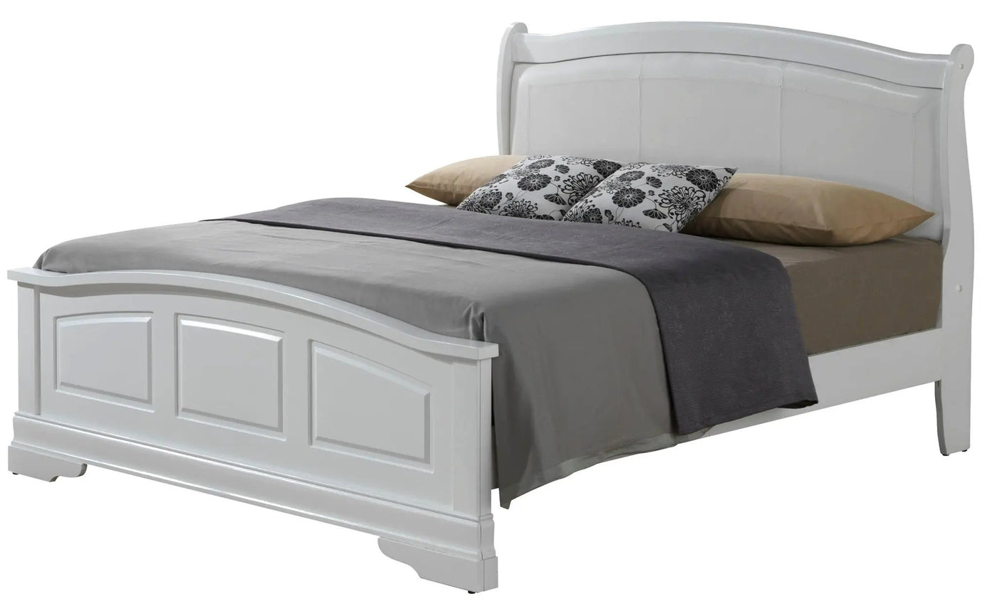 Panel Sleigh Bed Elegantly Crafted by HouseOfZazla