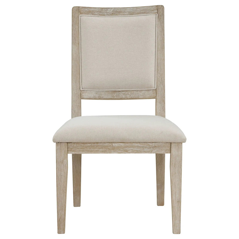 Trofello 5-piece Round Dining Table Set White Washed by Unique Piece Furniture