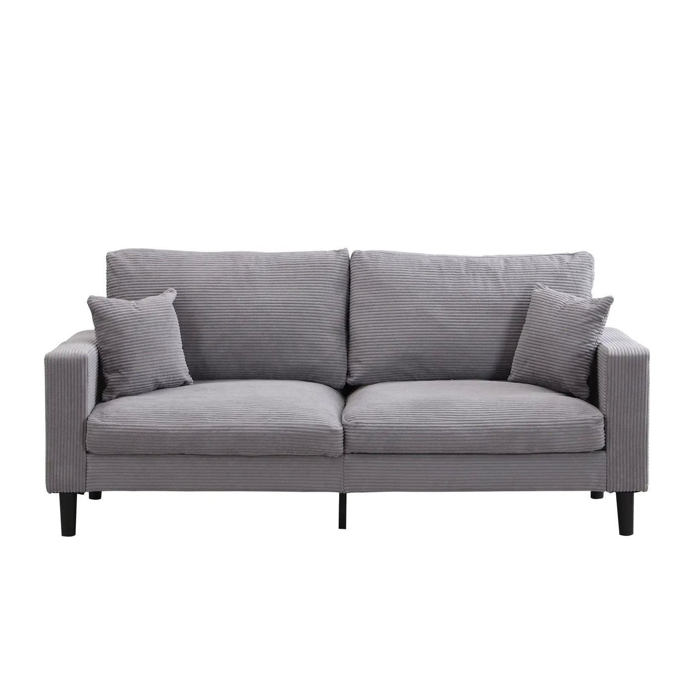 Modern Upholstered 3 Seat Sofa, High Resilience by HouseOfZazla