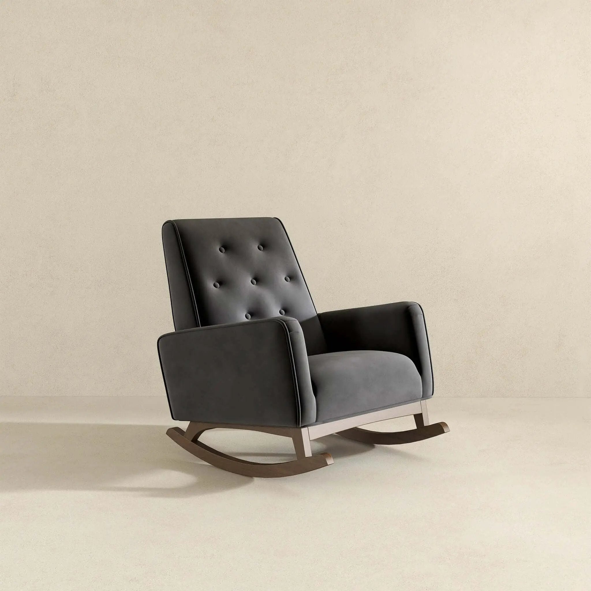 Demetrius - Mid-Century Modern Rocking Chair by HouseOfZazla