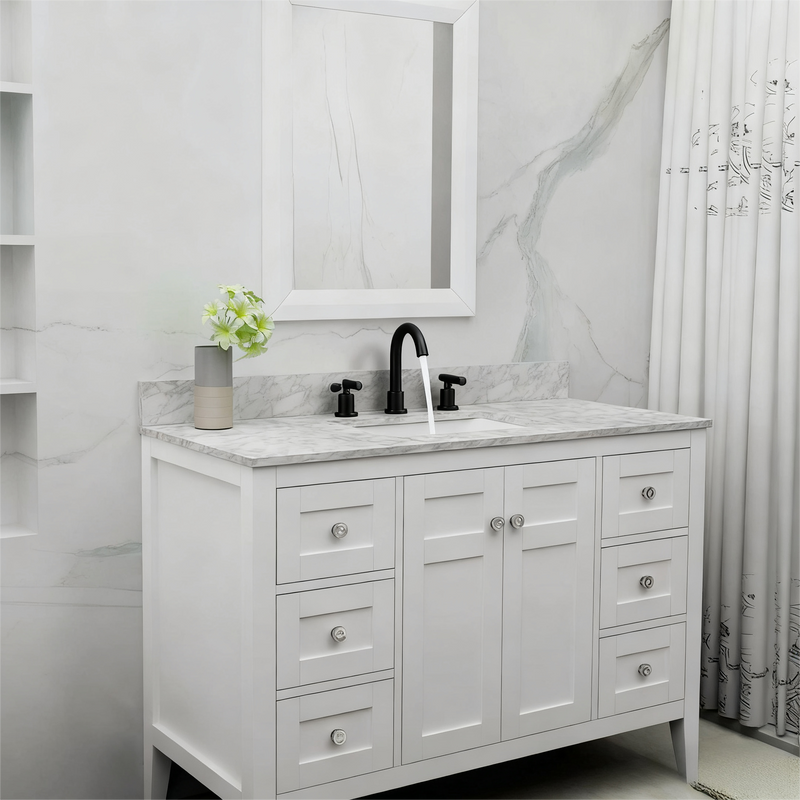 Bathroom Faucet 2 Handle Matte by HouseOfZazla