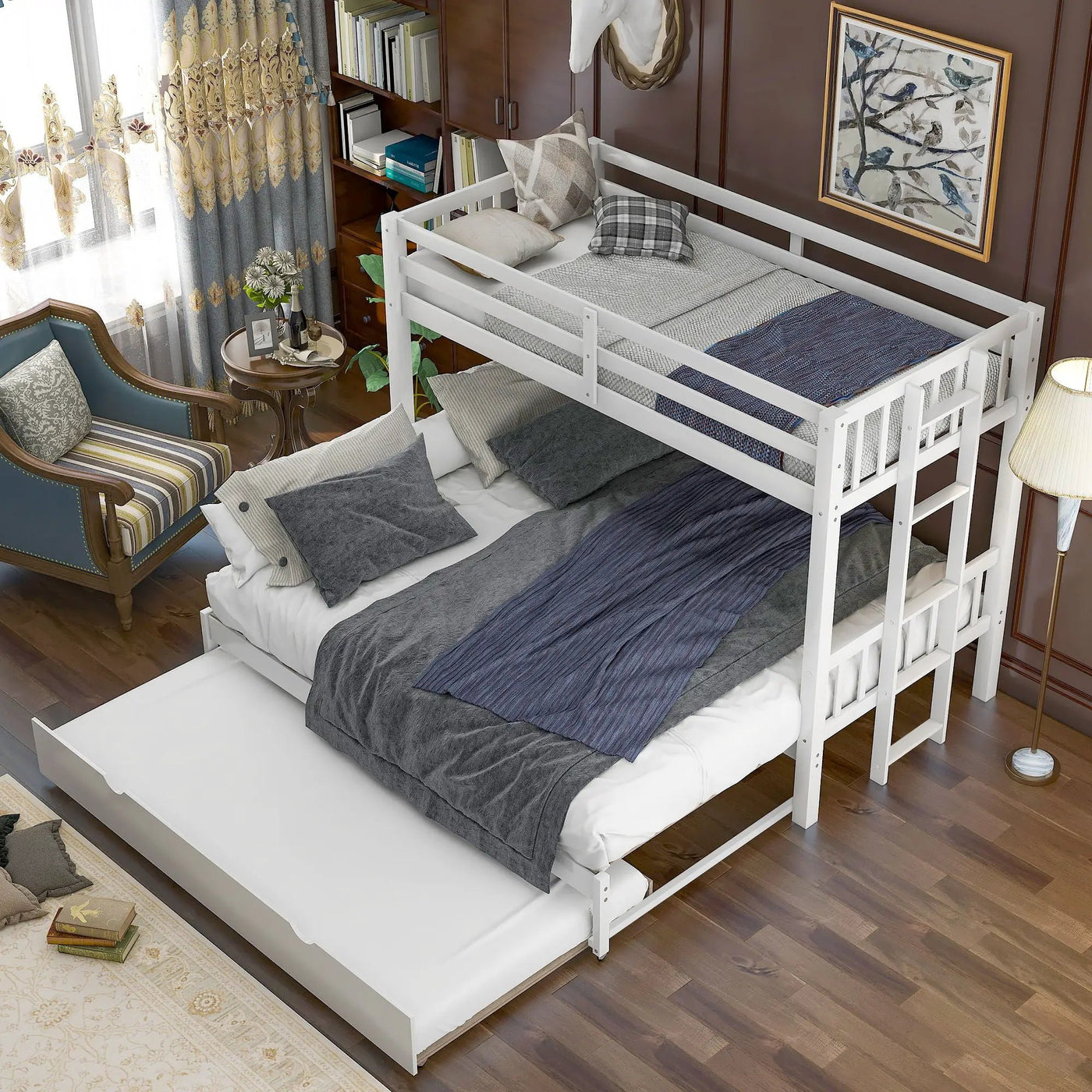 Smooth Mobility Bunk Bed With Trundle by HouseOfZazla