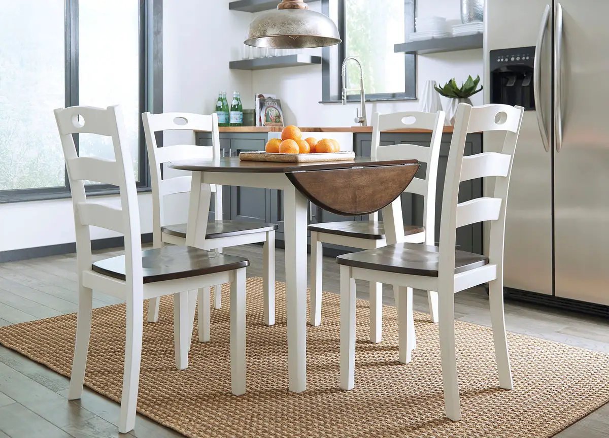 Woodanville - Round Dining Table Set by Unique Piece Furniture