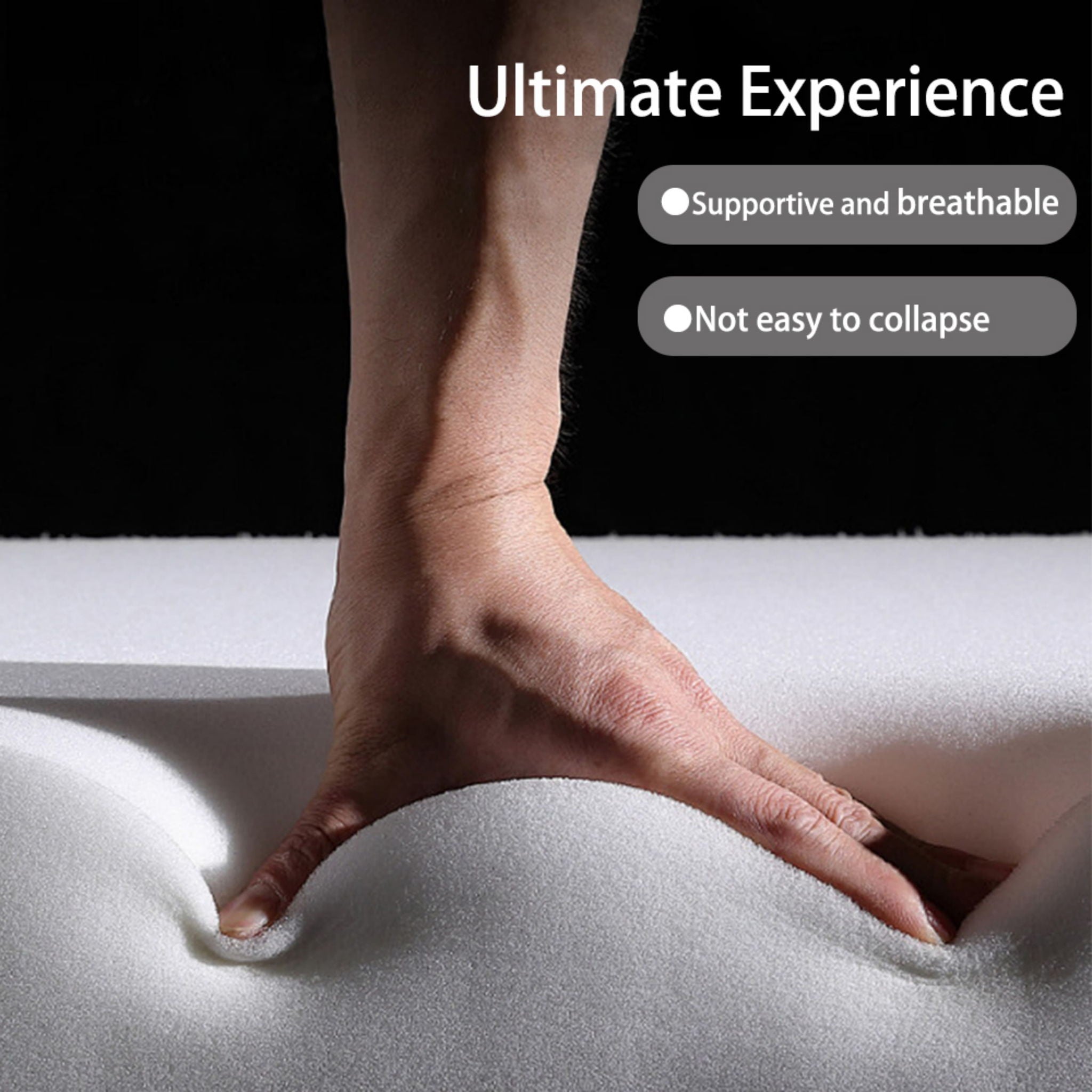 3 Seat Folding Floor Couch & King Size Bed Mattress by HouseOfZazla