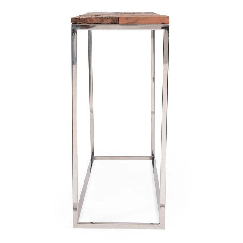 Console Table - Brown / Silver by Unique Piece Furniture