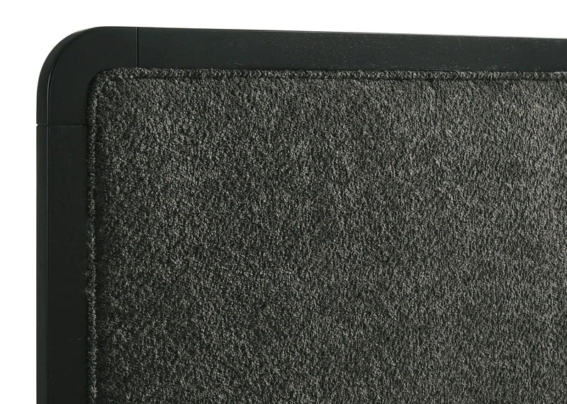Cavelle 51-inch Upholstered Twin Panel Bed Black by Unique Piece Furniture