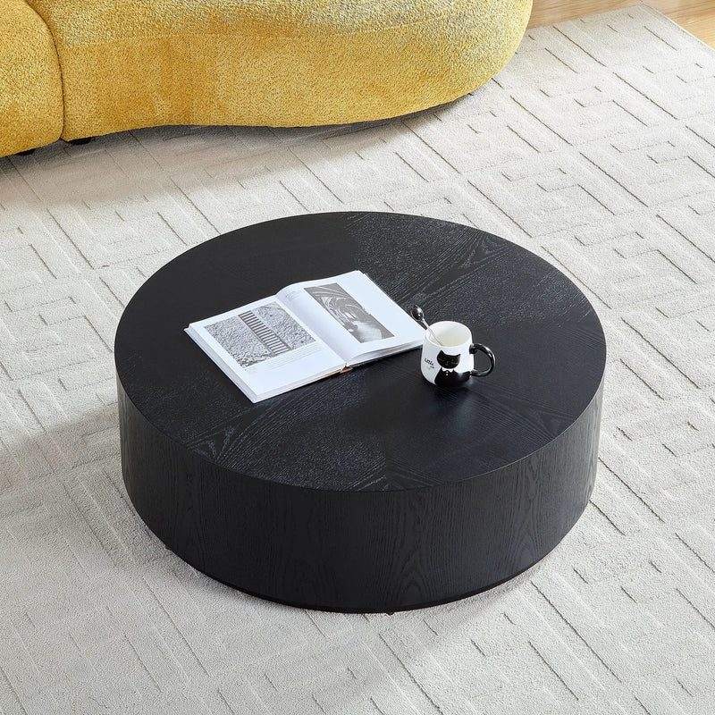 35.43 Inch Modern Round Coffee Table by HouseOfZazla