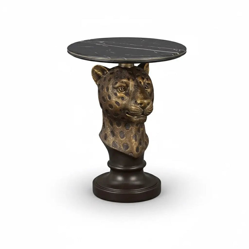 Leopard Head Accent Table by HouseOfZazla