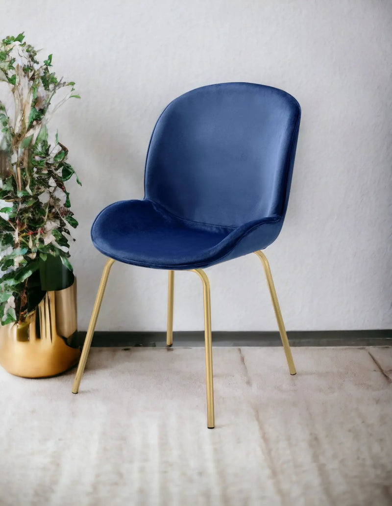 Chuchip Velvet Side Chair by HouseOfZazla