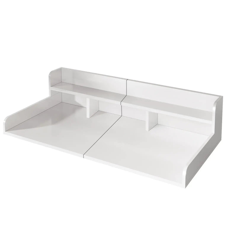 Washer Dryer Countertop with Non-Slip Pads - White by HouseOfZazla