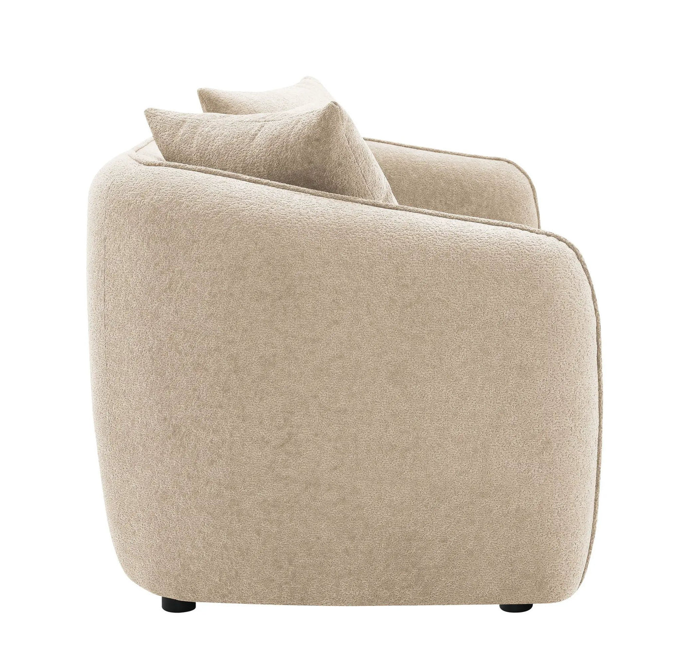 Keith - Sofa With 3 Matching Color Toss Pillows by Unique Piece Furniture