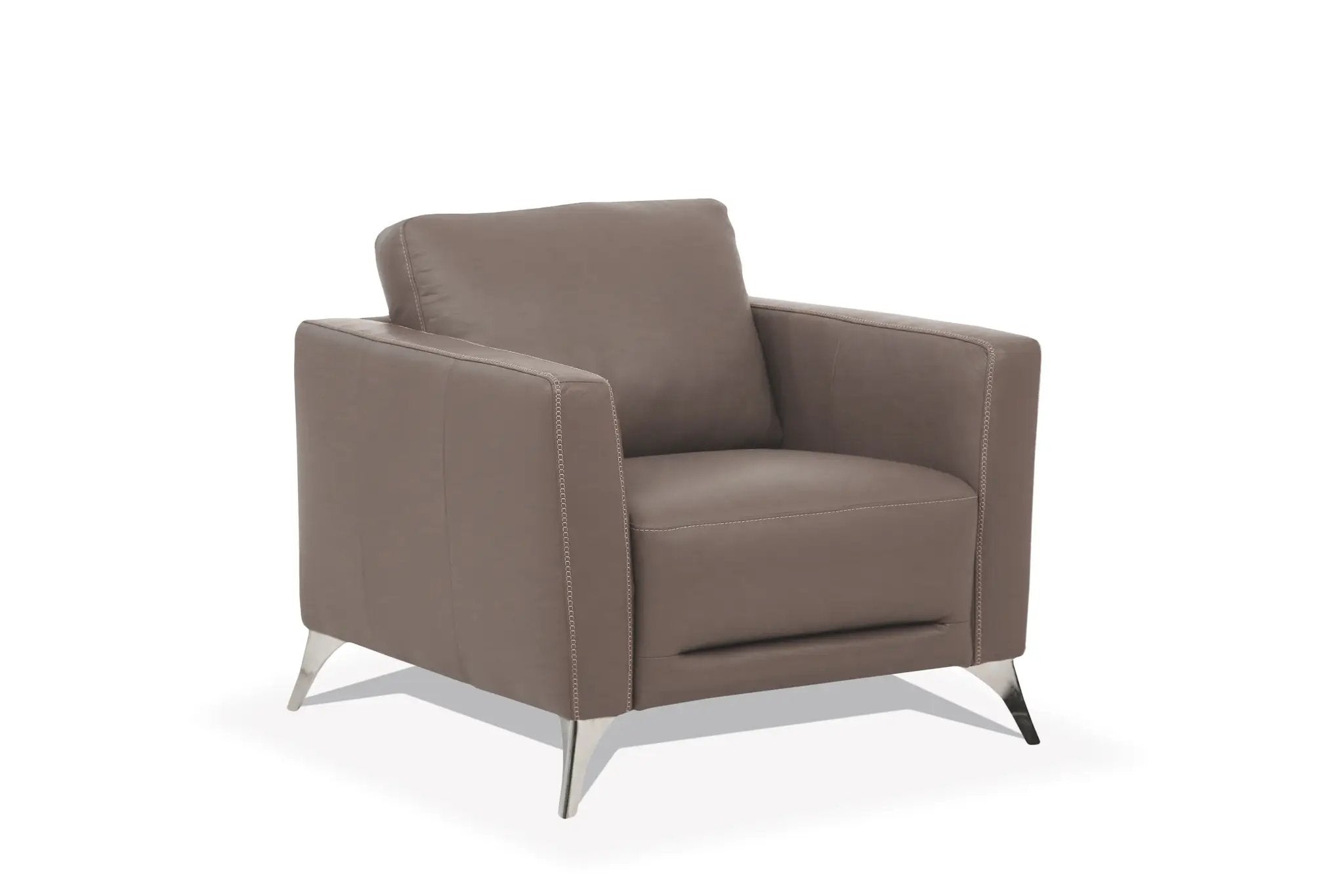Malaga Leather Accent Chair by HouseOfZazla