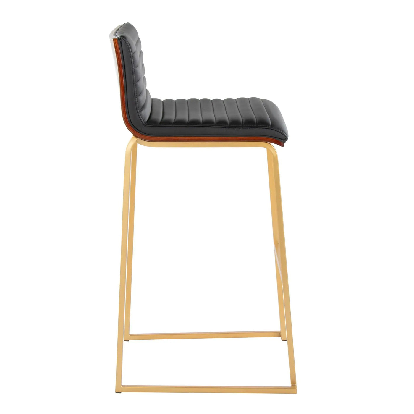 Mason Mara - Contemporary Versatile Desig Fixed Height Barstool (Set of 2) by HouseOfZazla