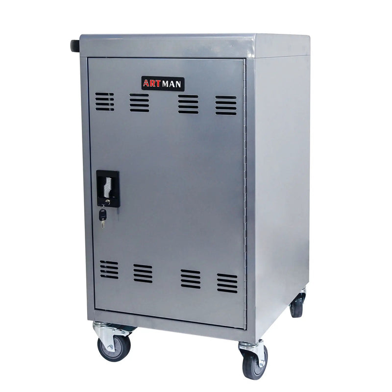 Mobile Charging Cart Station for Chromebook, Tablet and Laptop Computer with Power Strip Included by HouseOfZazla