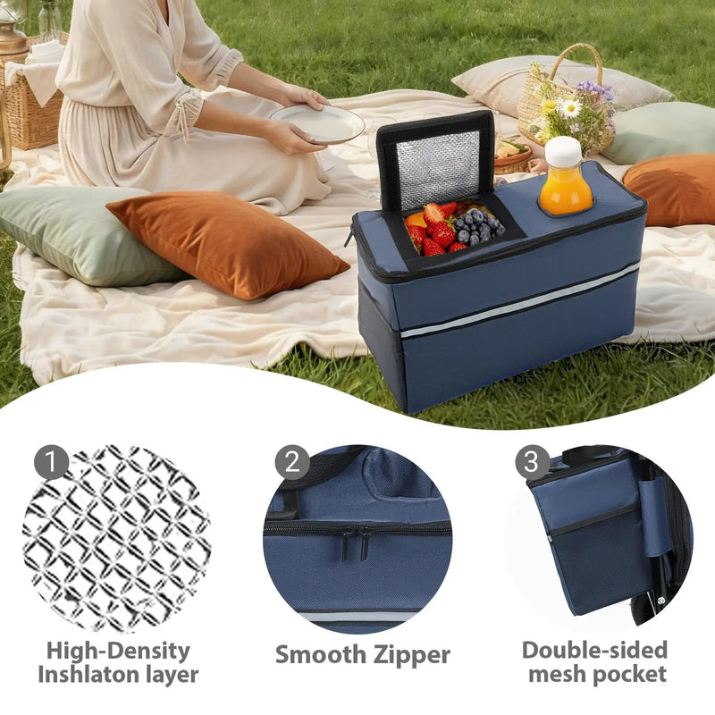 3-in-1 Folding Wagon with Bench Seat by HouseOfZazla