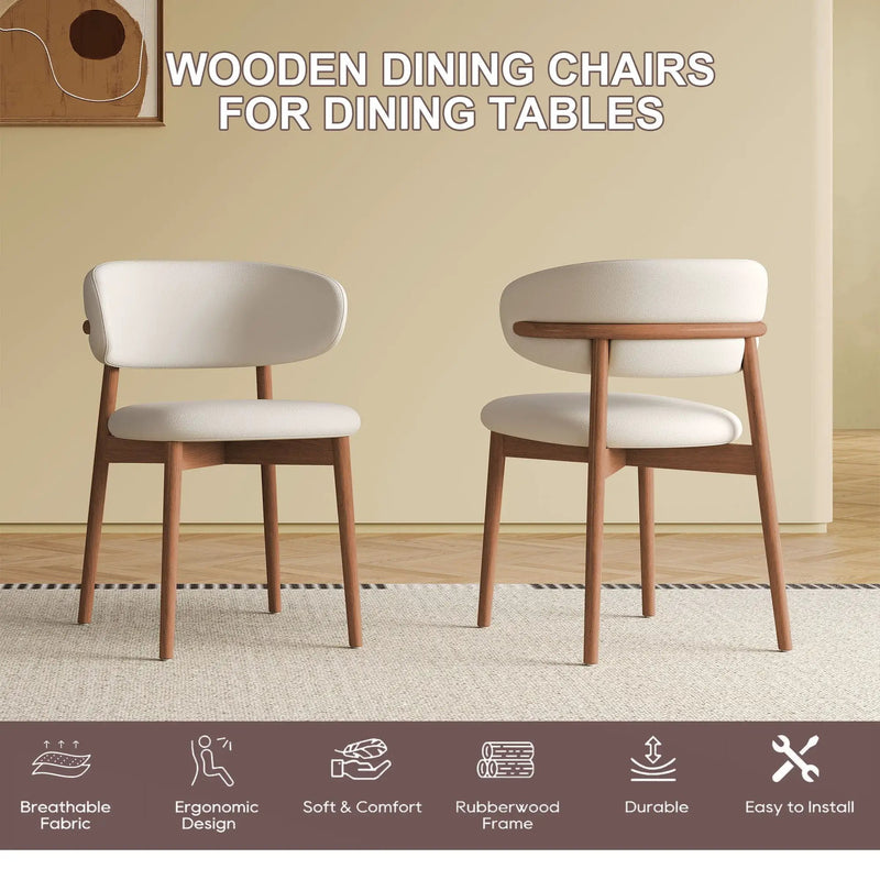 Mid-Century Modern Dining Chair (Set of 2) by HouseOfZazla