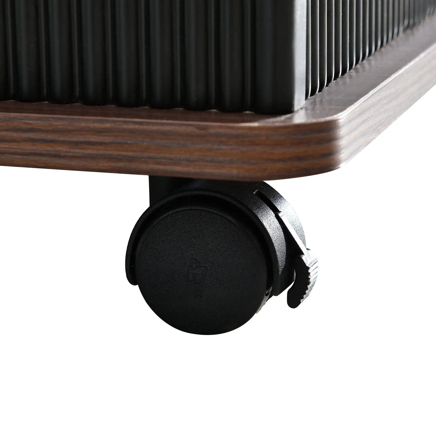 Adjustable End Table With Wheels, 360°Rotating Top And Storage Space by HouseOfZazla