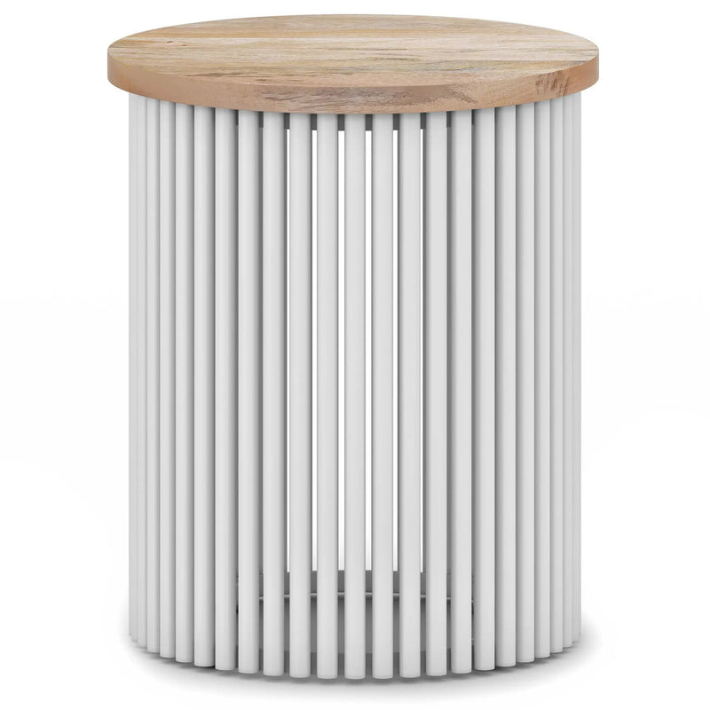 Demy - Handcrafted Metal Accent Table by Unique Piece Furniture