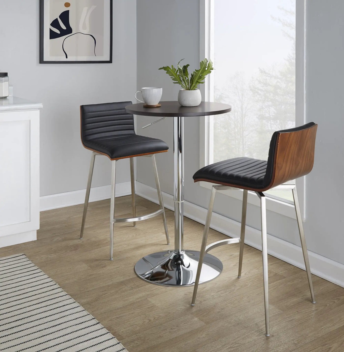 Adjustable Contemporary Bar Table by HouseOfZazla