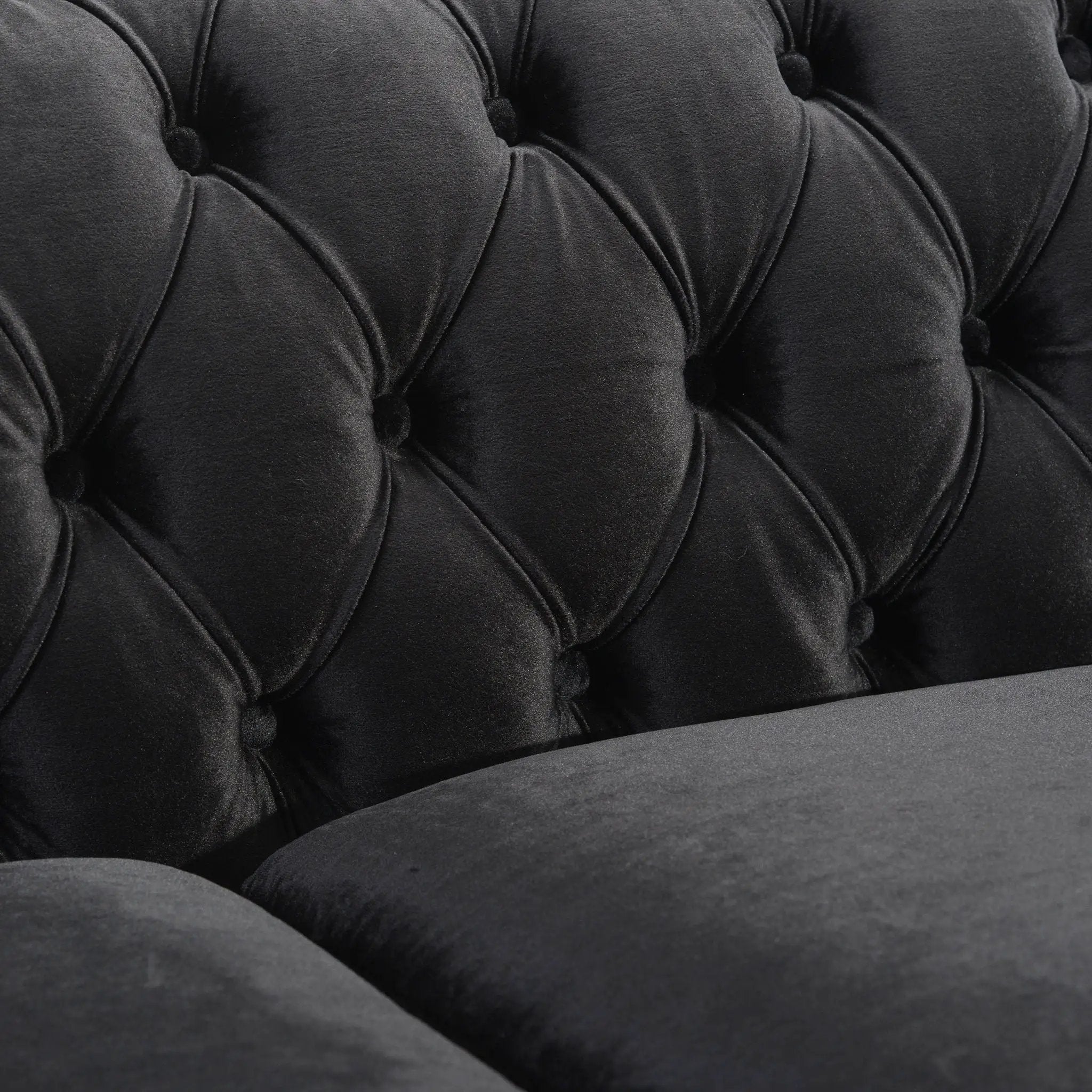 Chesterfield Style 3 Seater Sofa With Deep Button Tufting by HouseOfZazla
