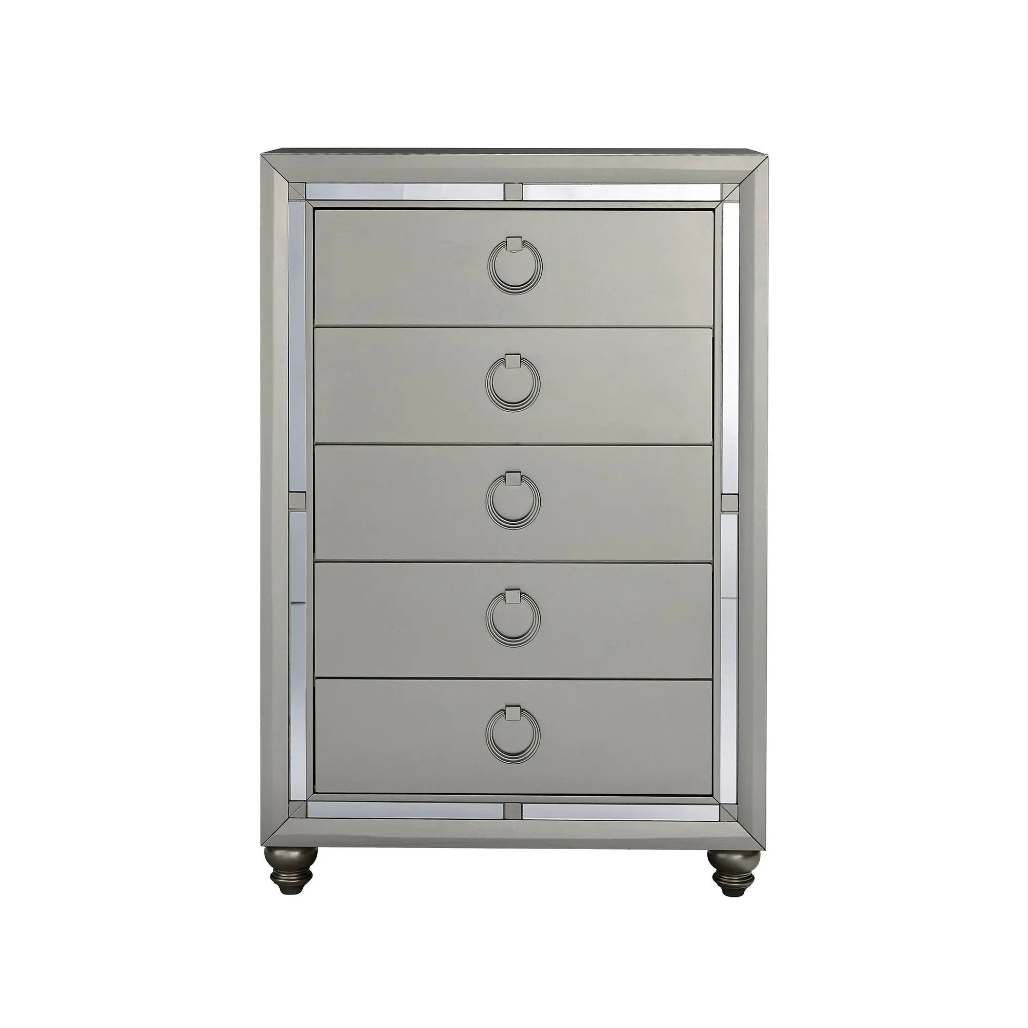 Chloe - Chest - Gemstone Silver by Unique Piece Furniture