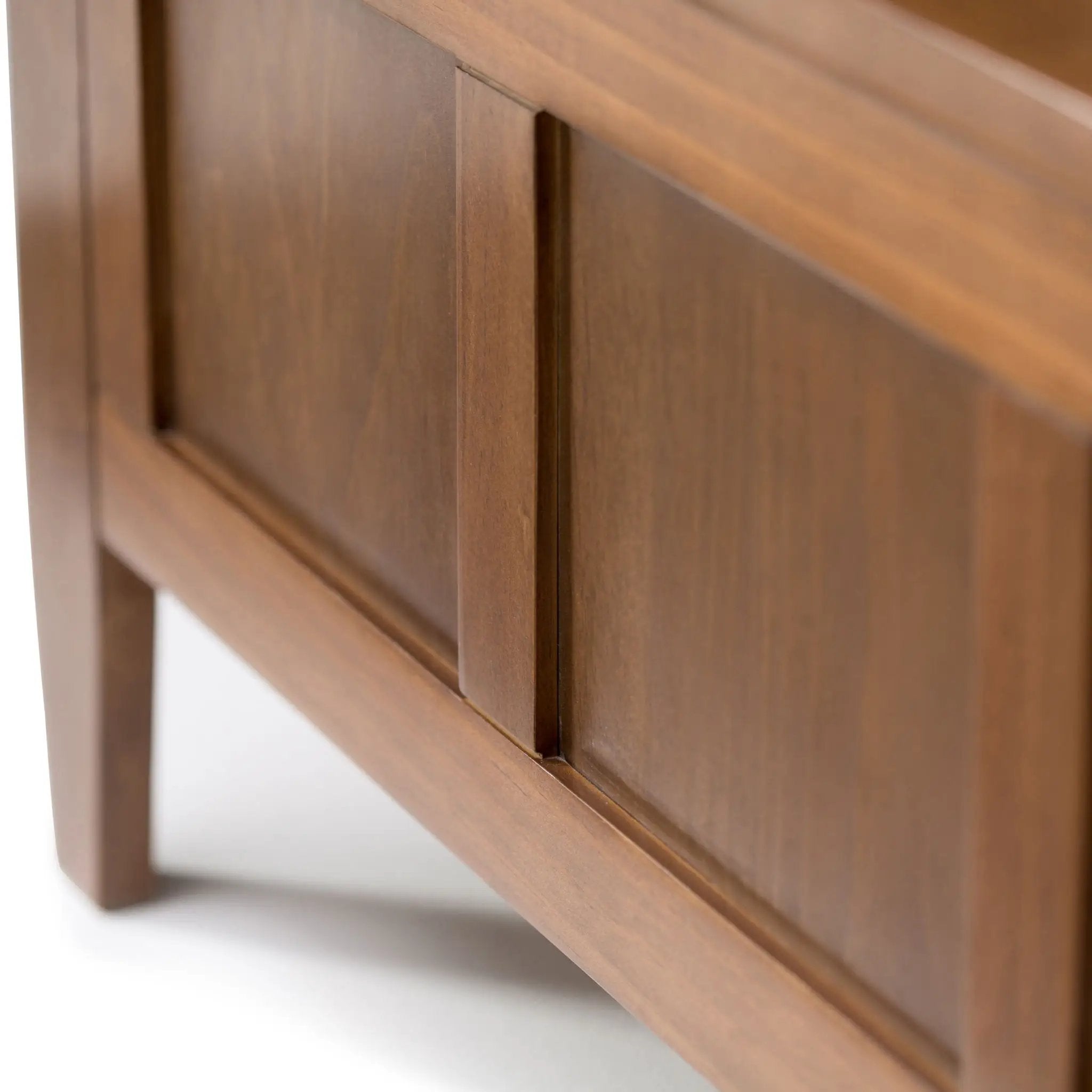 Brooklyn - Entryway Storage Bench - Medium Saddle Brown by HouseOfZazla
