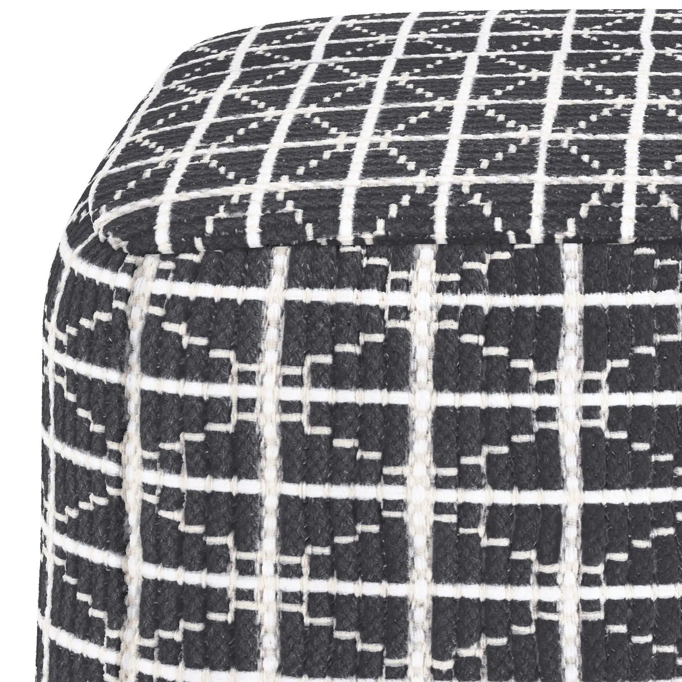 Noreen - Upholstered Square Pouf by Unique Piece Furniture