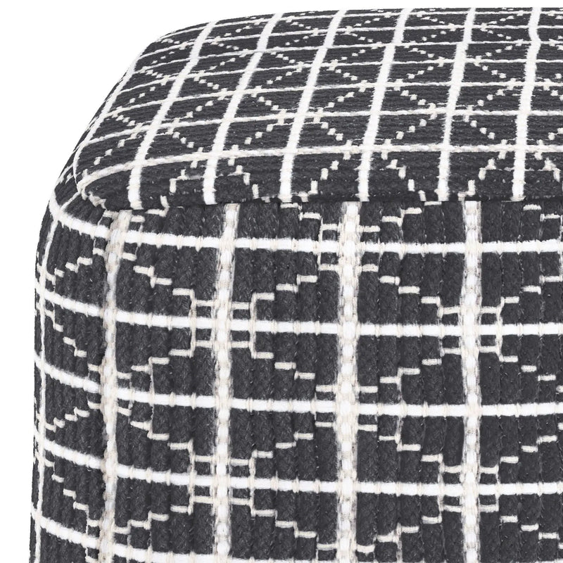 Noreen - Upholstered Square Pouf by Unique Piece Furniture