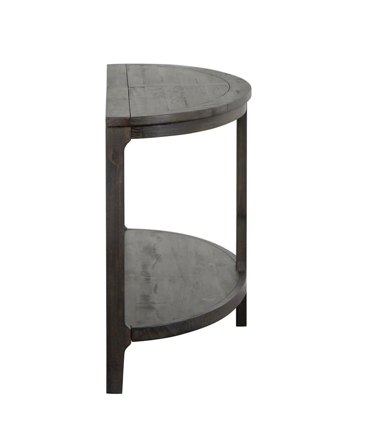Boswell - Demilune Sofa Table - Peppercorn by Unique Piece Furniture