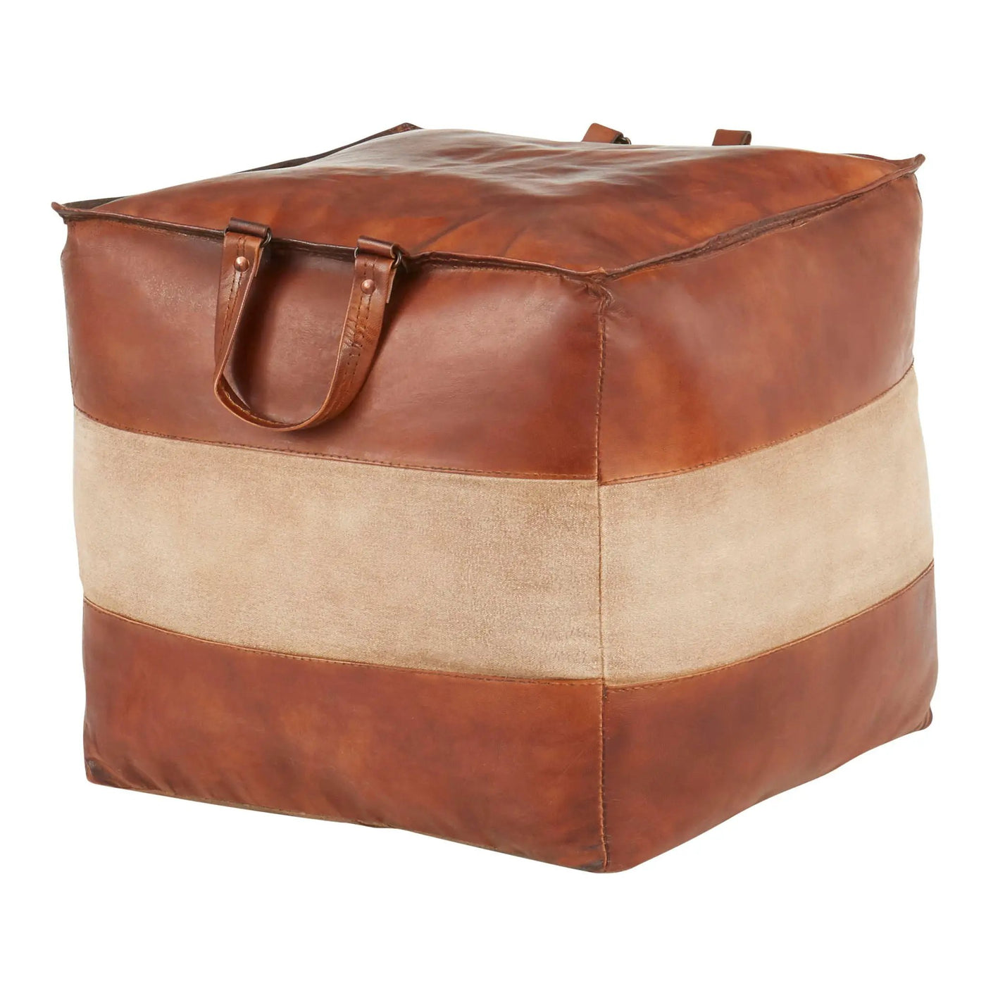 Cobbler - Industrial Pouf by HouseOfZazla