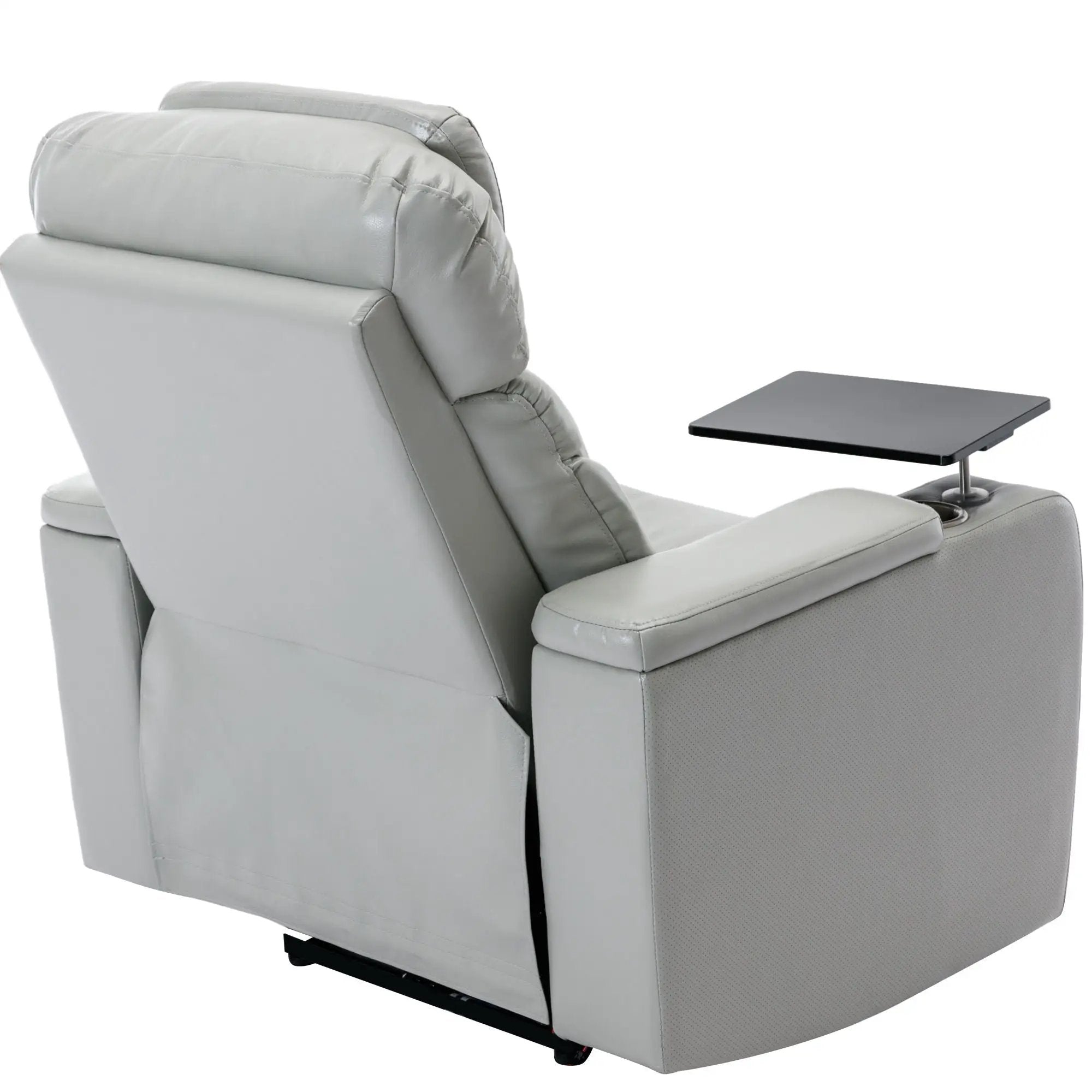 Power Motion Recliner Electric Power Recliner With USB Charging Port, Hidden Arm Storage, Convenient Cup Holder And tooth Speaker by HouseOfZazla